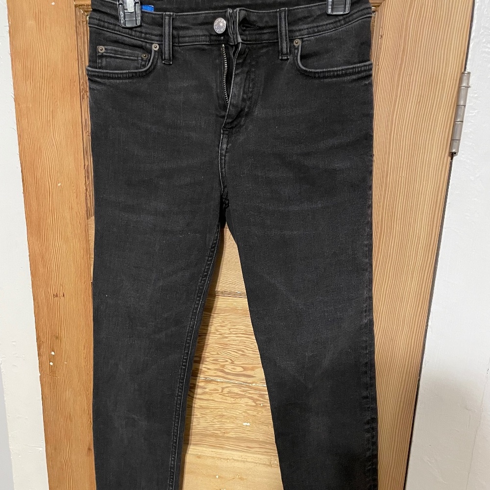 Acne Studios Skinny Black Denim
